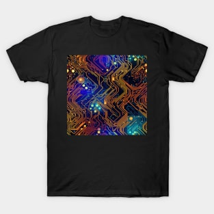 Circuit Board design illustration T-Shirt